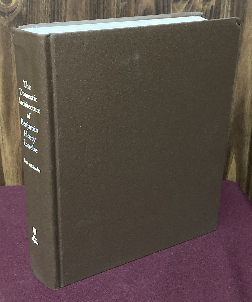 Thumbnail: The Domestic Architecture of Benjamin Henry Latrobe