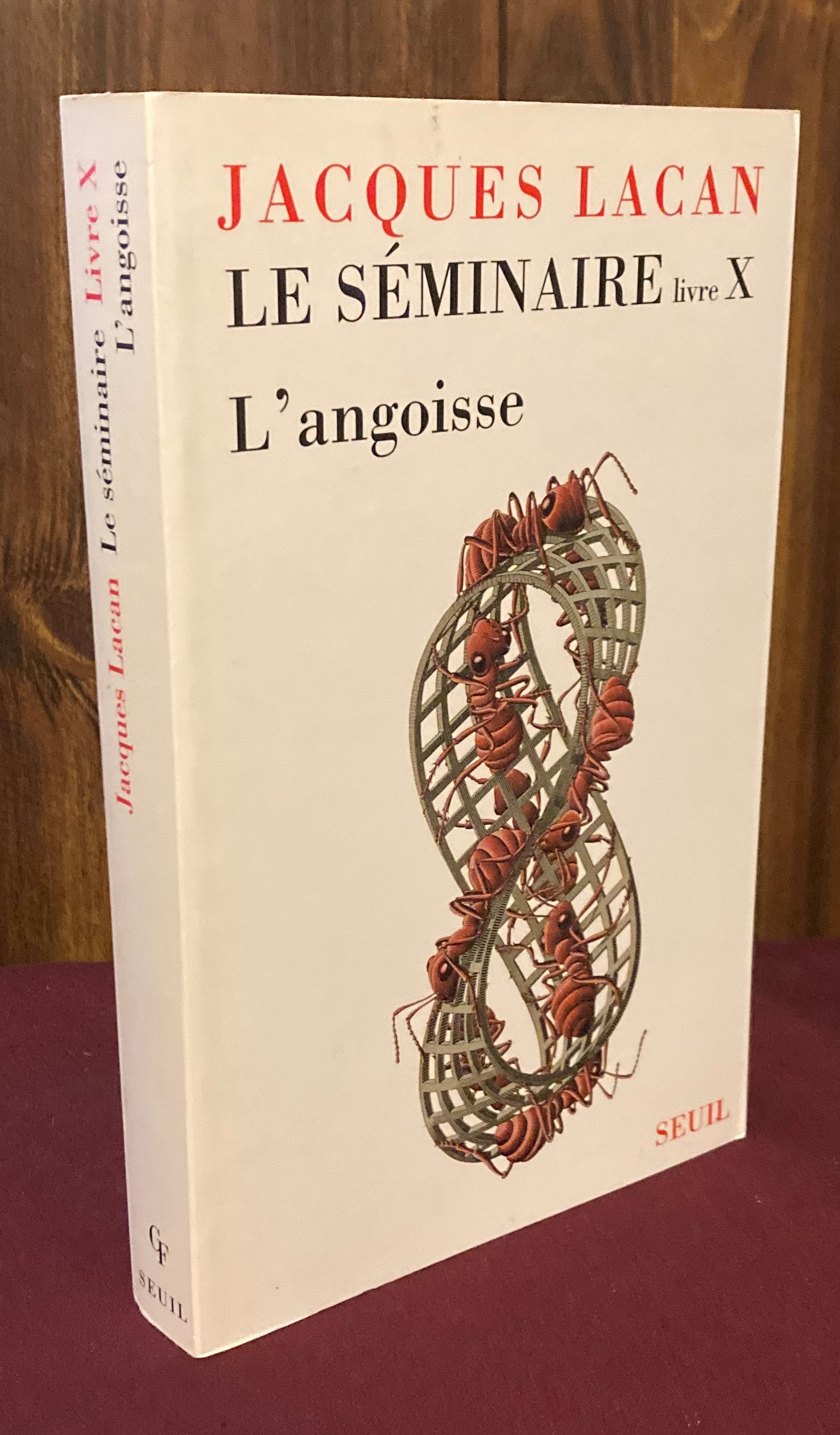 Le séminaire, livre X: l'angoisse