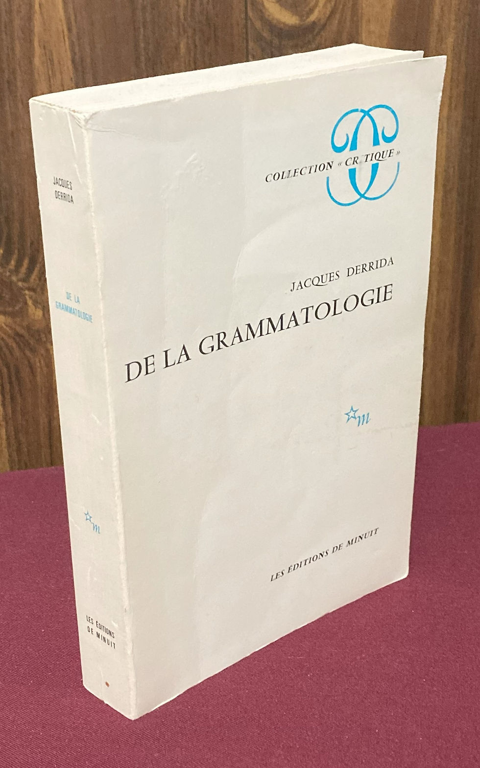 De la grammatologie