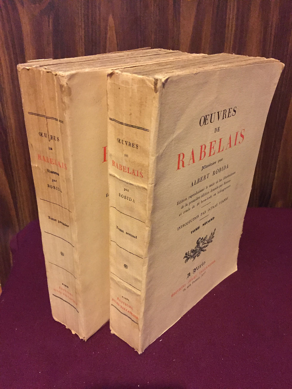 Oeuvres de Rabelais. Illustrées par Albert Robida