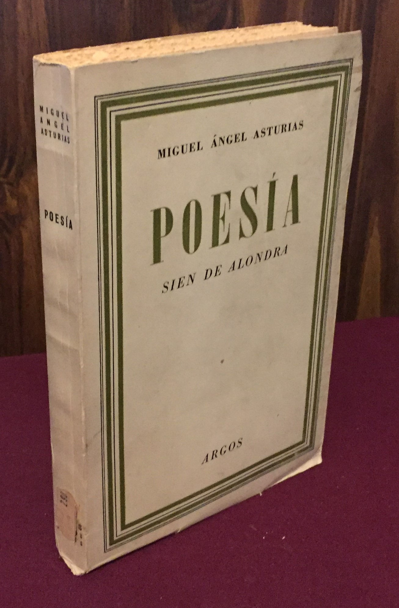 Poesía: sien de alondra