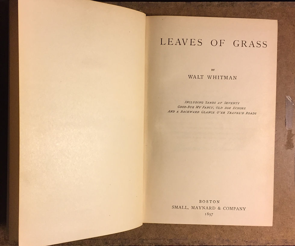 Thumbnail: Leaves of Grass