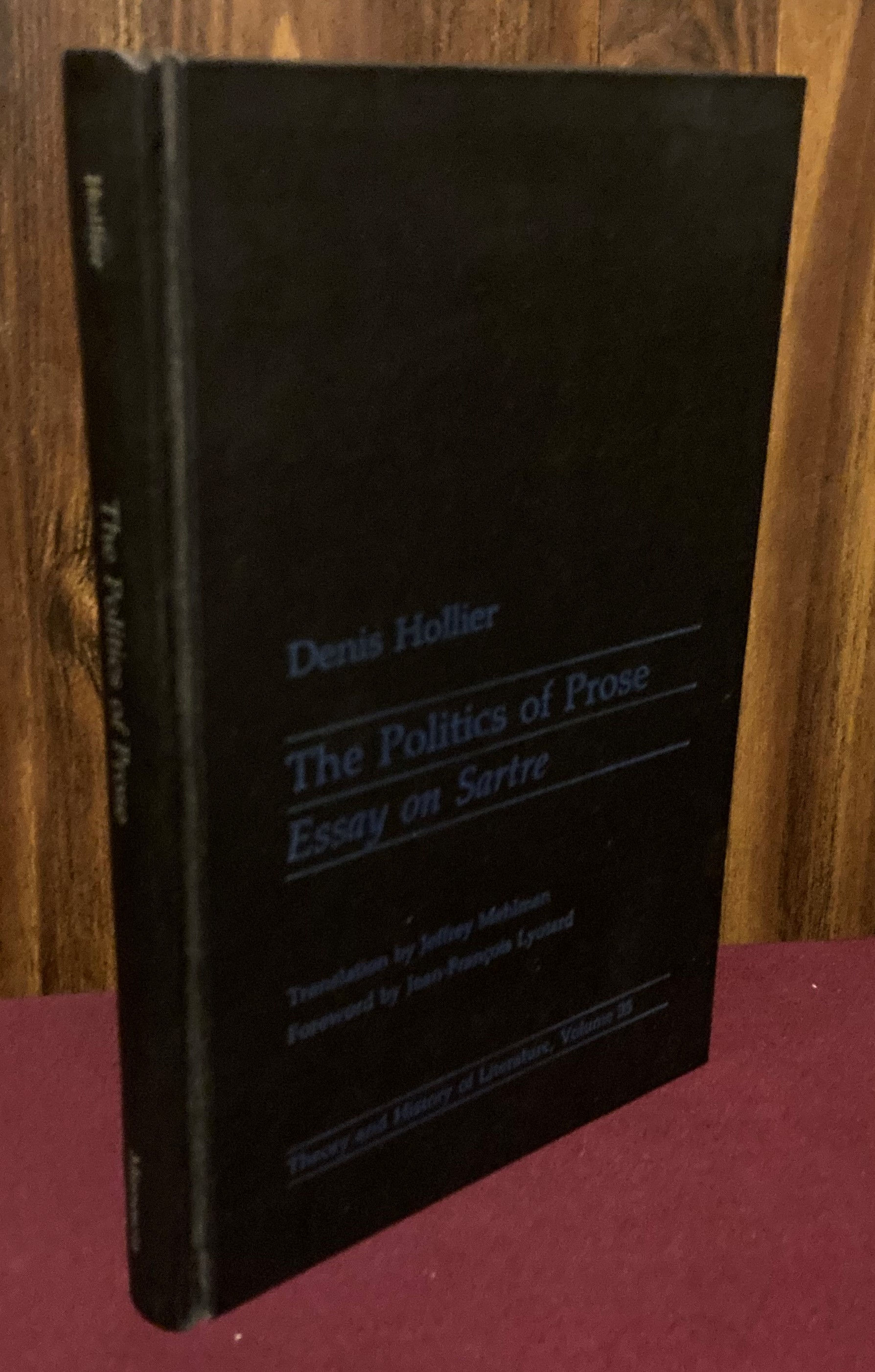 The Politics of Prose: Essay on Sartre
