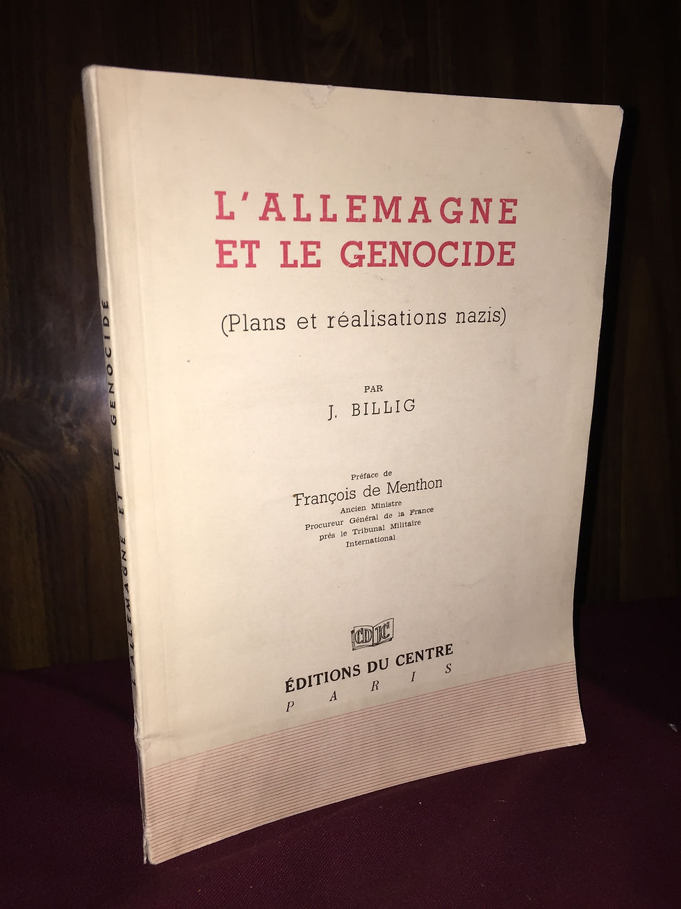 L'Allemagne et le genocide