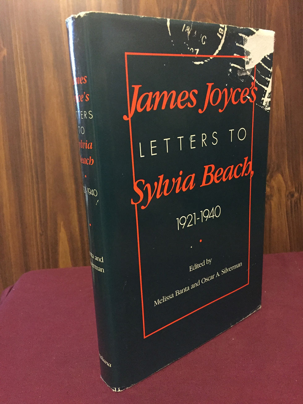 James Joyce's Letters to Sylvia Beach, 1921-1940.