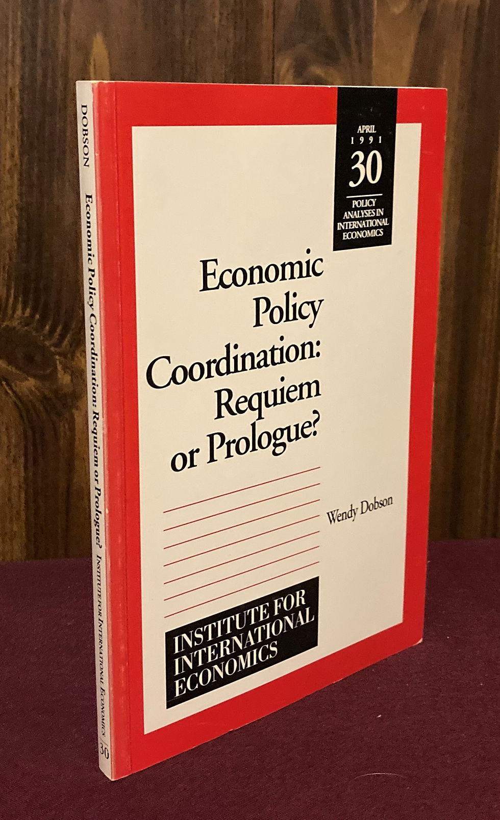 Economic Policy Coordination: Requiem or Prologue?