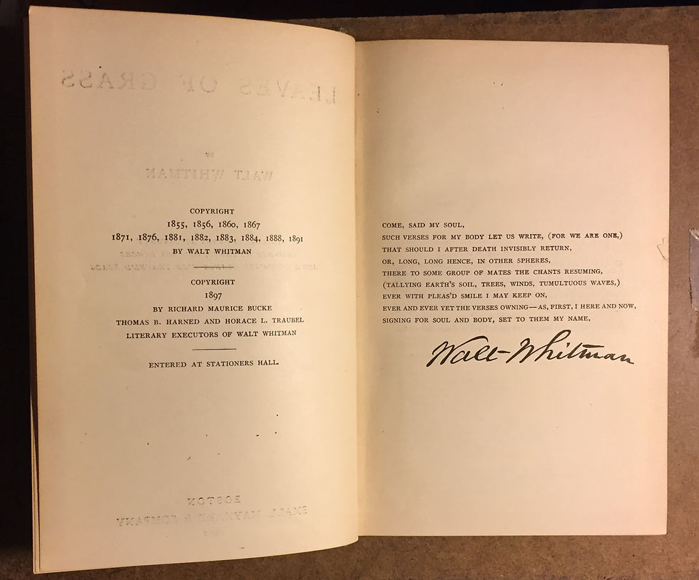 Thumbnail: Leaves of Grass