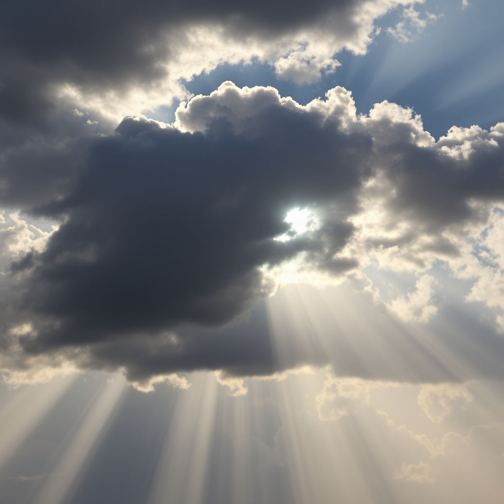 The Rays Amongst the Clouds