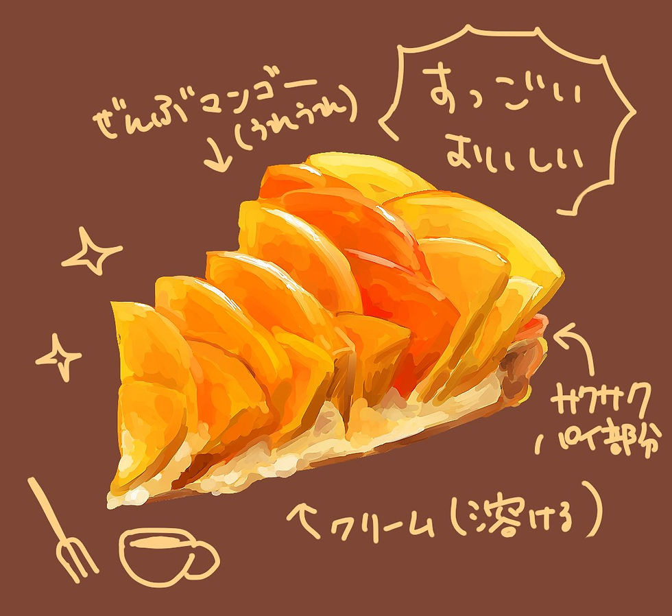 おいしいケーキ