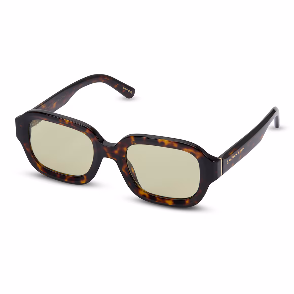 TORTOISE GREEN SUNGLASSES