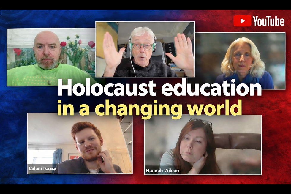 'The deportations started, and that set the alarm bells ringing...': Holocaust education in a changing world