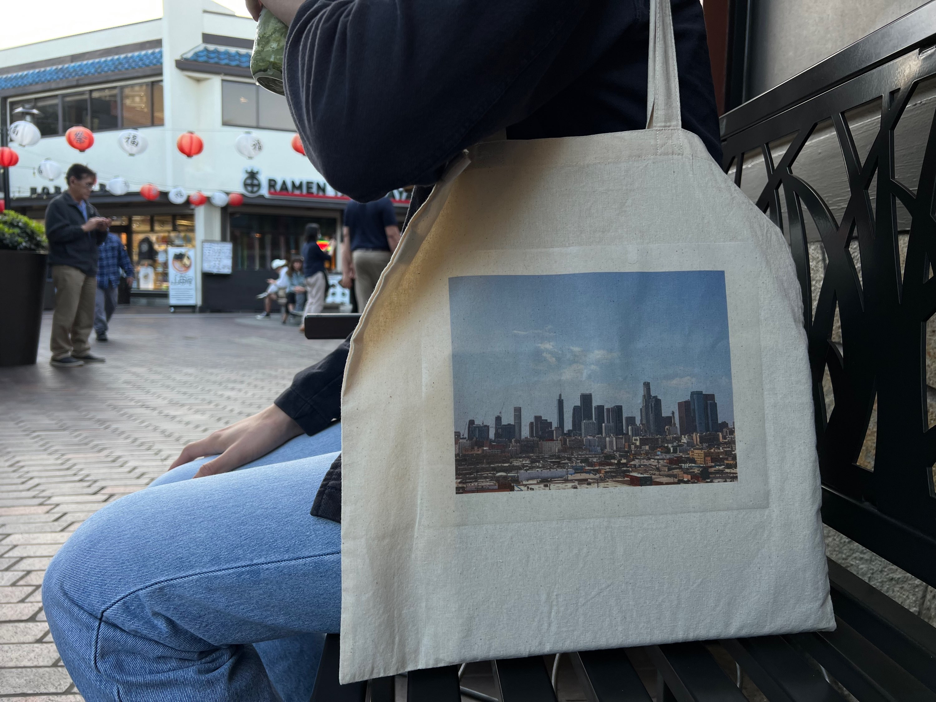 LA Skyline (2017) Tote Bag