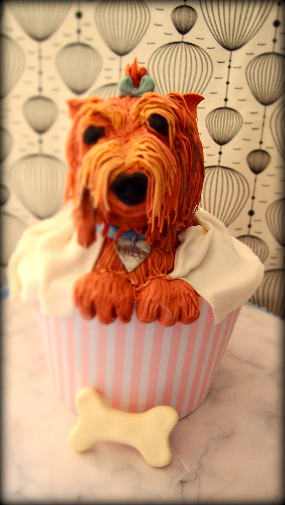 Dog cake