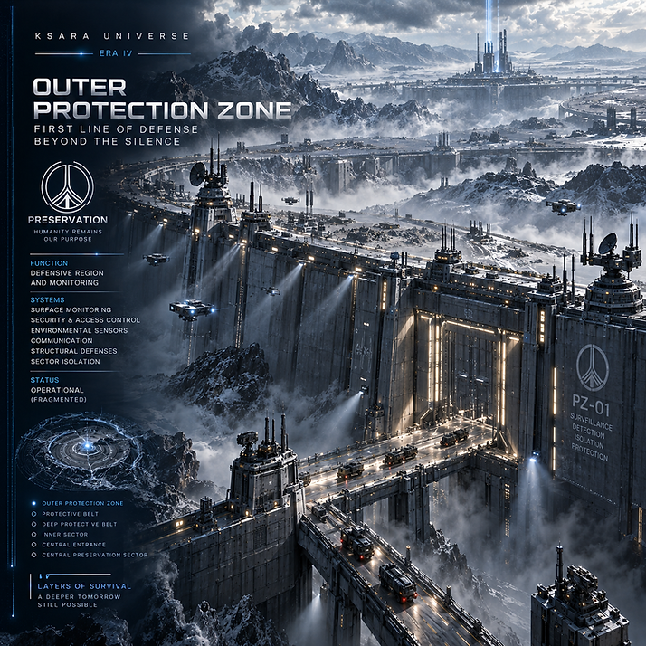Inner Sector of Preservation containing highly protected infrastructure located beyond the primary defensive and isolation layers.