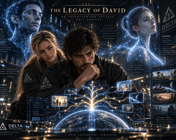 The Legacy of David, preserving the knowledge, principles, and technological foundations that would continue beyond the end of humanity.