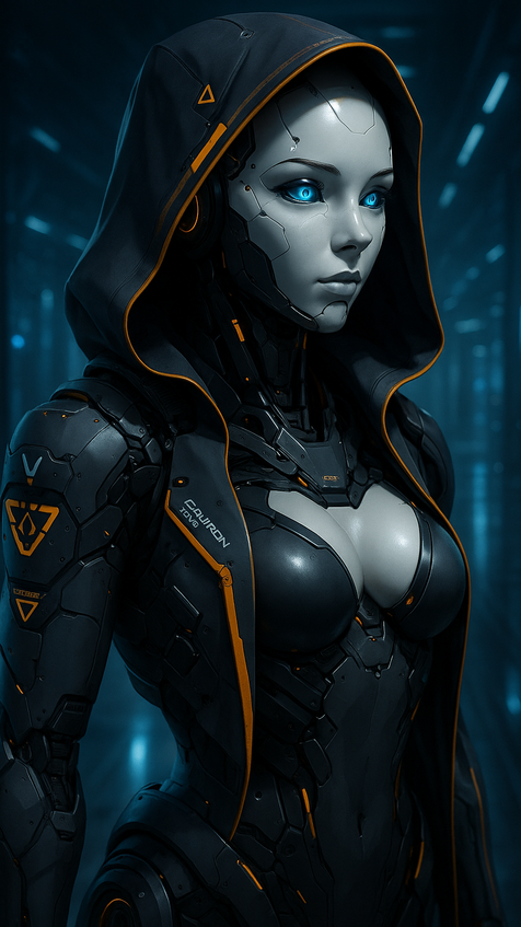 futuristic infiltration android