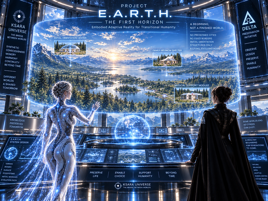 The first simulation marks a pivotal moment in the development of a constructed world and the preservation of humanity.