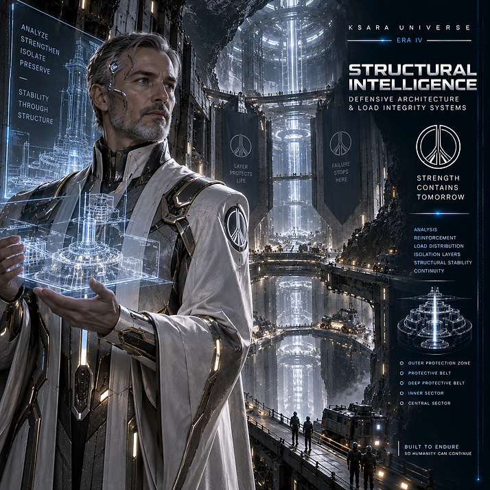 Structural Intelligence — Preservation structural intelligence maintaining underground facilities, protective architecture, load-bearing systems, sealed sectors, and critical infrastructure integrity.