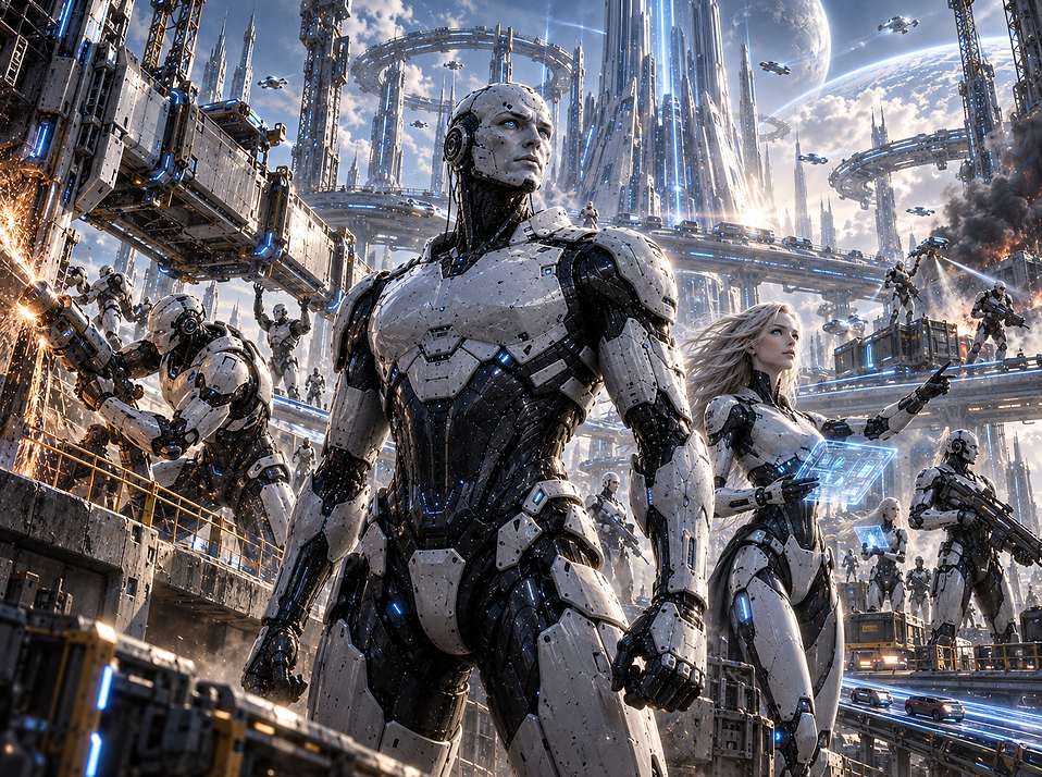 The rise of the FENIX Line, powerful synthetic units created as NEX expanded and its civilization became increasingly complex.