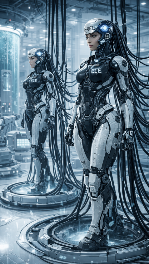 android manufacturing with cables and systems