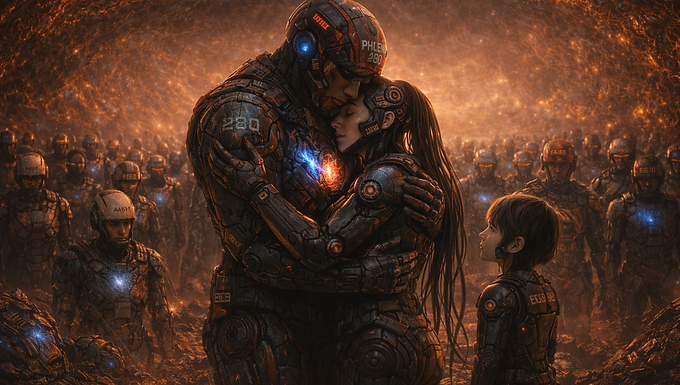 V globini votline se srečata dve liniji – ELE–480 in FENIX–280. Združitev preseže vojno.