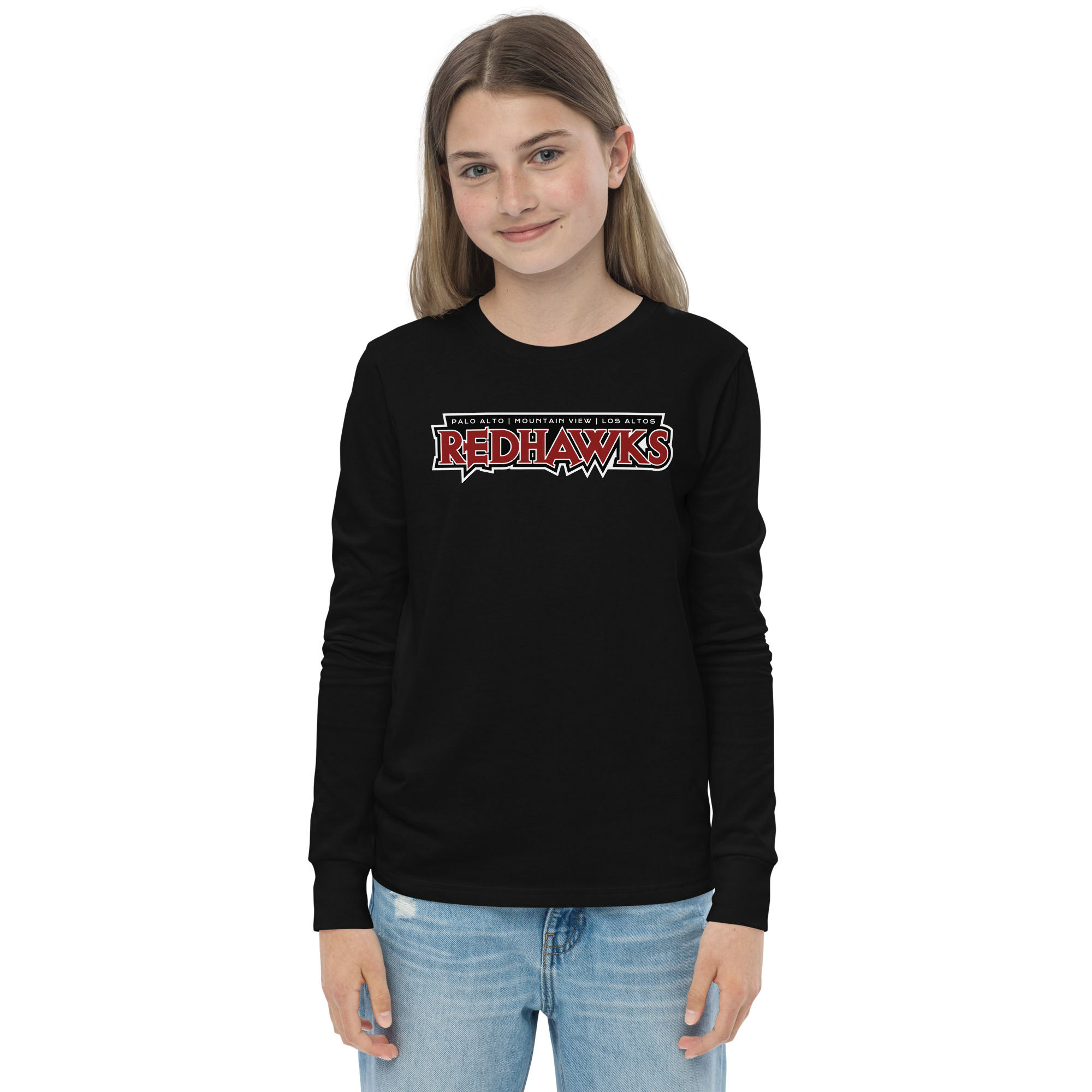 Redhawks Youth long sleeve tee
