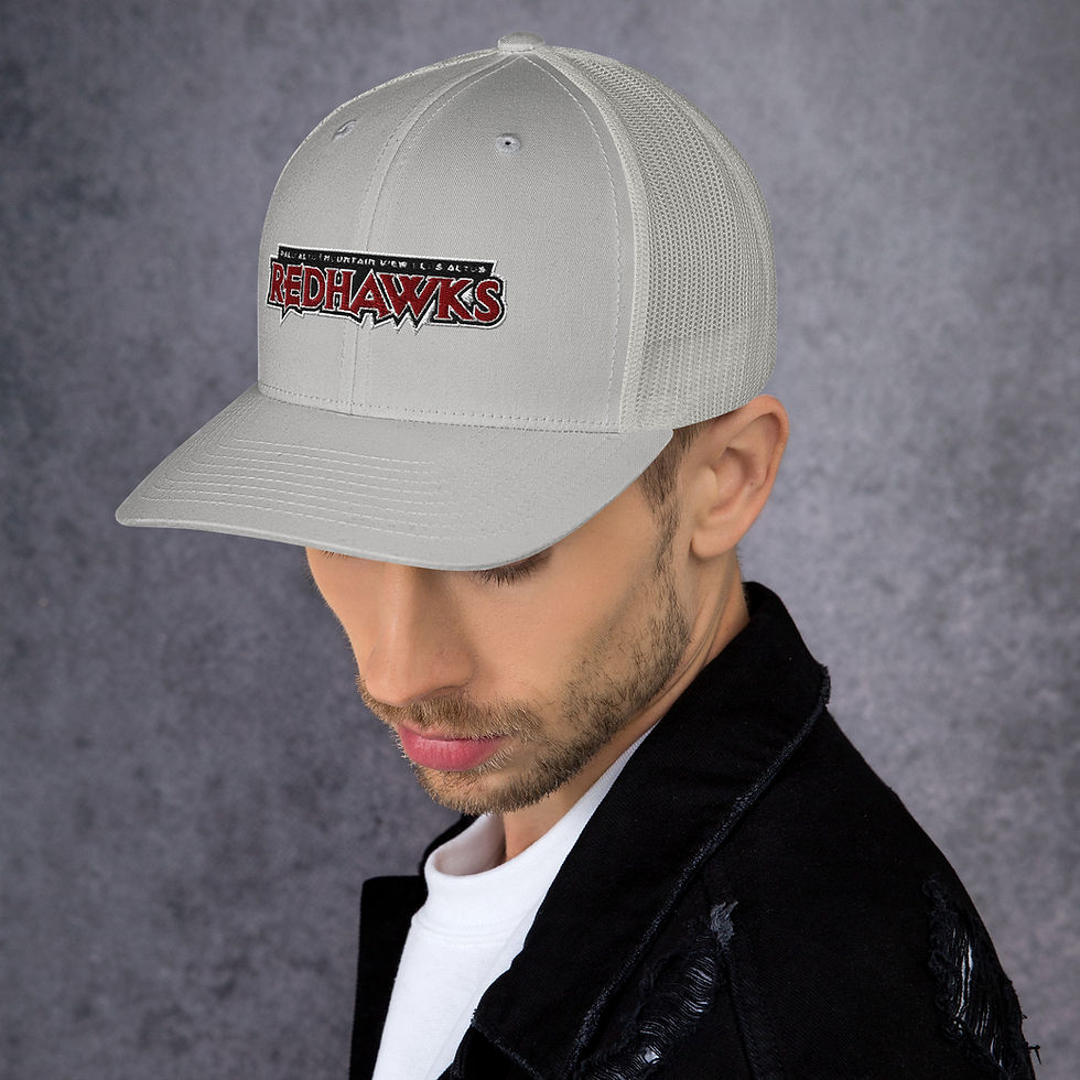 Thumbnail: Trucker Cap - RedHawks Text