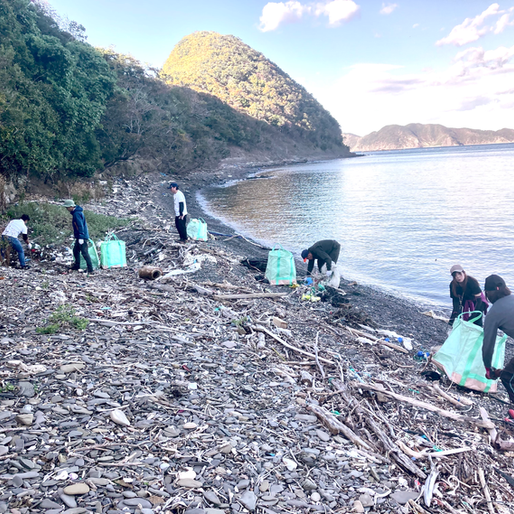 Mfisea×対馬CAPPAでビーチクリーン！