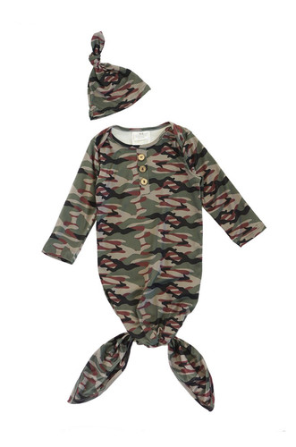 camo infant dress Weathered Camo Mid Sleeve Twirl Dress 6/7