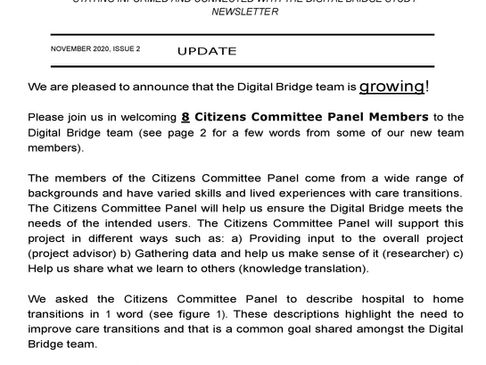 Views from the Digital Bridge: November 2020 update