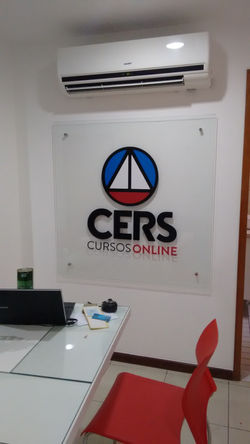 Painel de acrílico Recepção