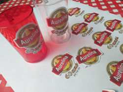 Adesivo com corte contorno