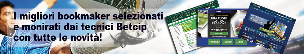 I migliori bookmaker selezionati