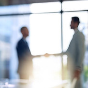 Business men shaking hands