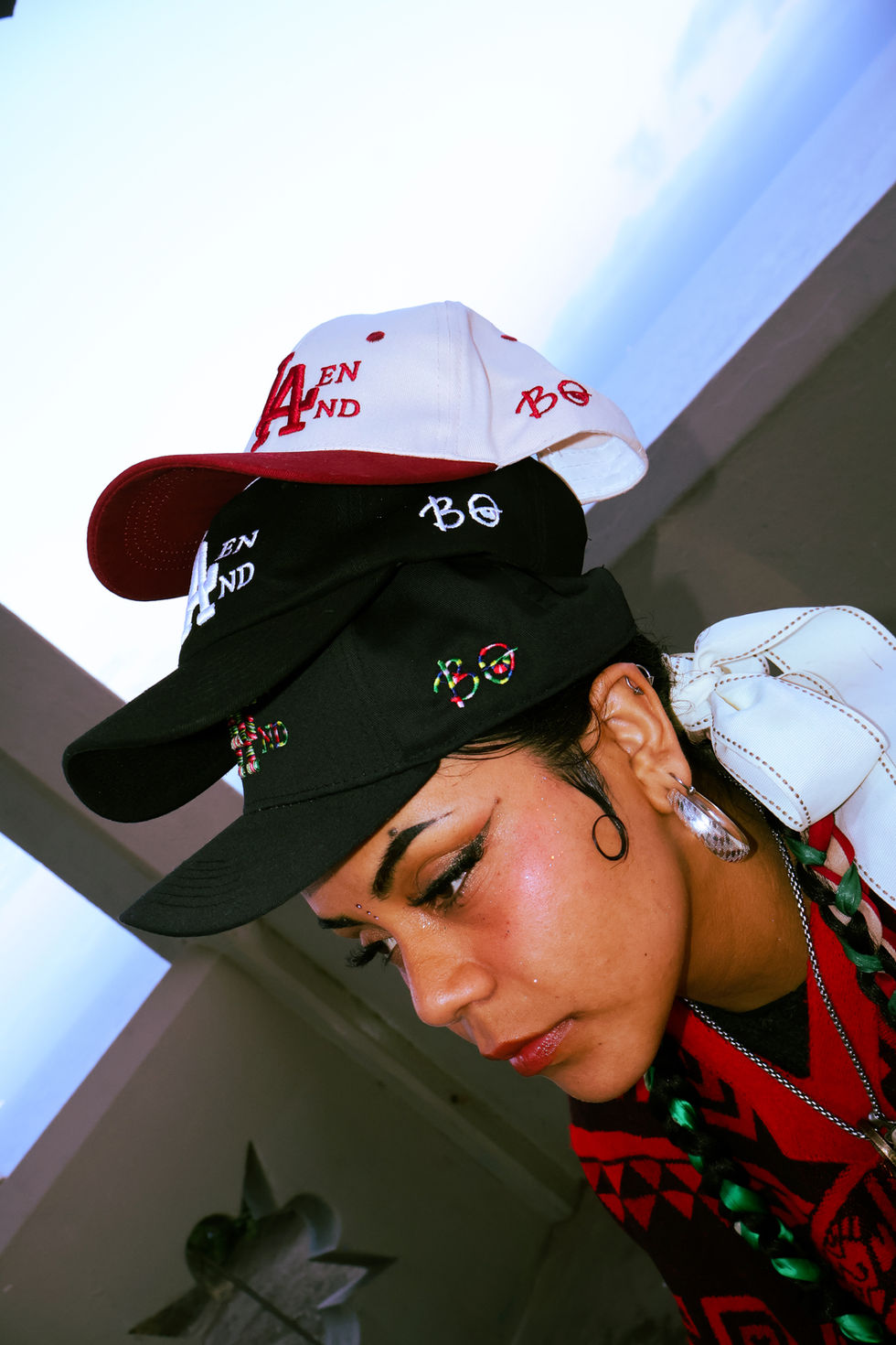 "stolen LAnd" hats by Illegal Drip