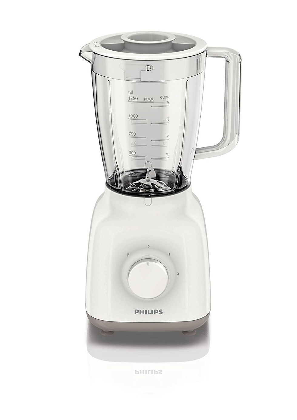 Thumbnail: Philips HR2106/01 Daily Collection Glass Jug Blender with Chopper