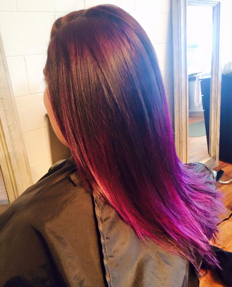 Pink Purple Ombre