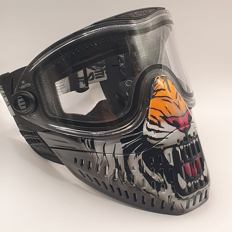 Thumbnail: Tiger - Empire E-Vents Goggle with Custom Faceplate