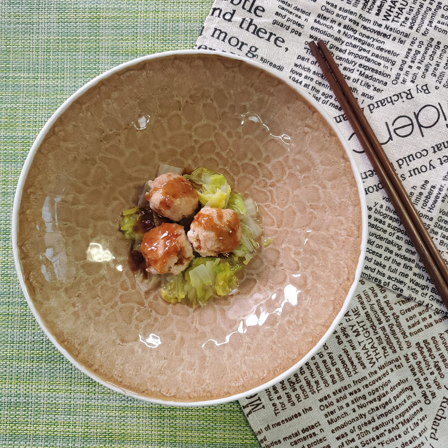 紅燒獅子頭/ Braised Meatball with Soy Sauce（等級7EC/ Level 7EC）