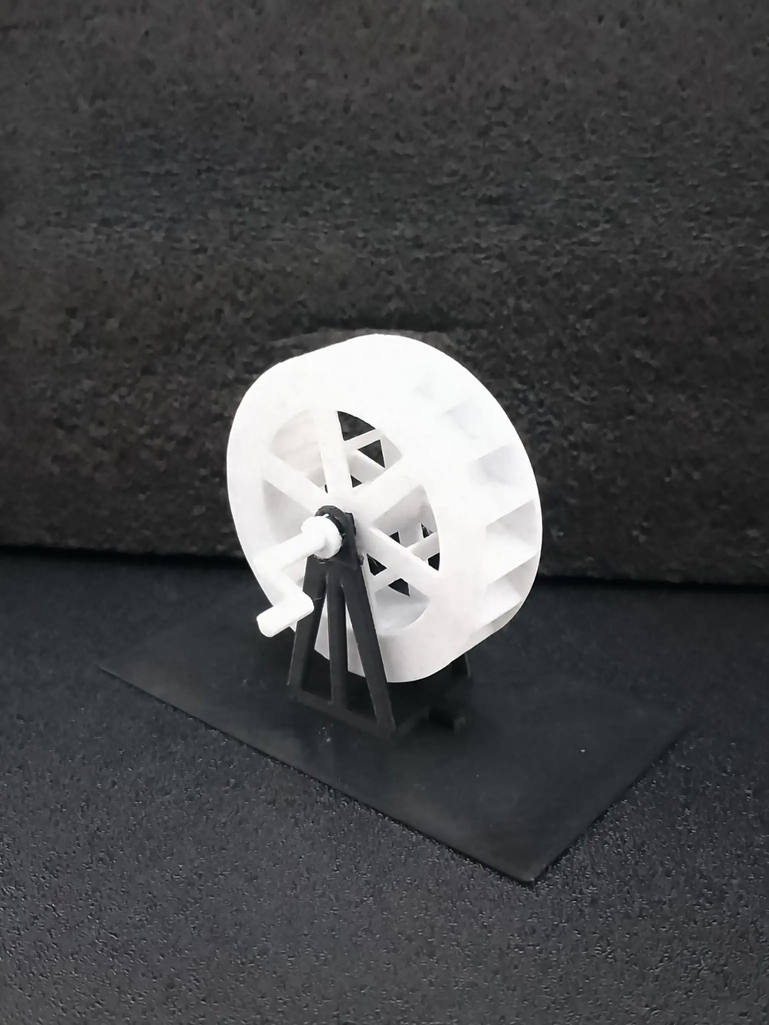 3D PETG Akvaryum Mekanik Su Çarkı Dekoru 70*60*80 mm