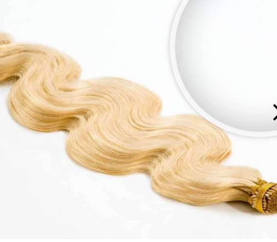 Thumbnail: I- Tip Premium Plus Fairy-Tales Hair Extensions (Straight and Curly)