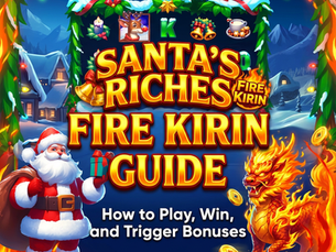 🎅💰 HOW TO WIN AT SANTA’S RICHES – FIRE KIRIN 💰🎅