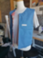 Miniature :  P'tit gilet reversible