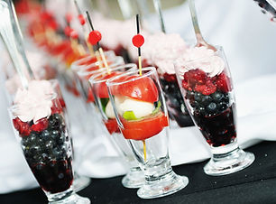 Dessert Glasses Display