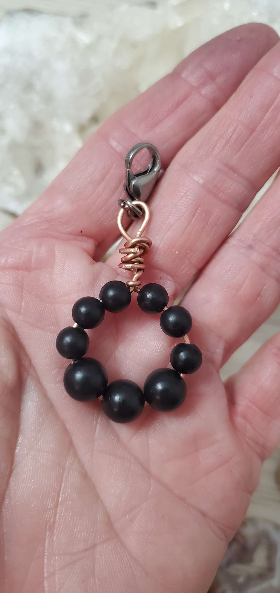 Thumbnail: Copper Shungite Bath Or Pet Collar Trinket