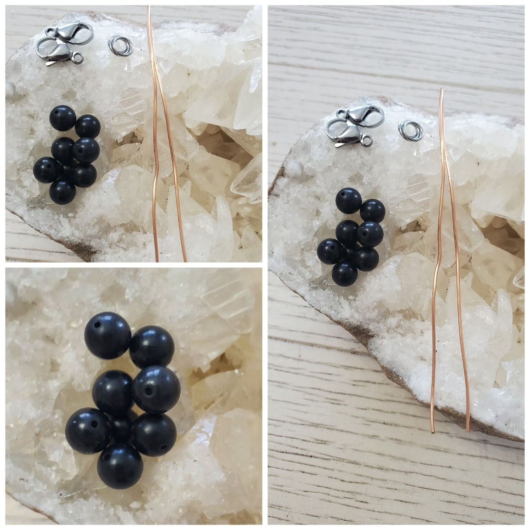 DIY Shungite Copper Bath Or Pet Collar Trinket