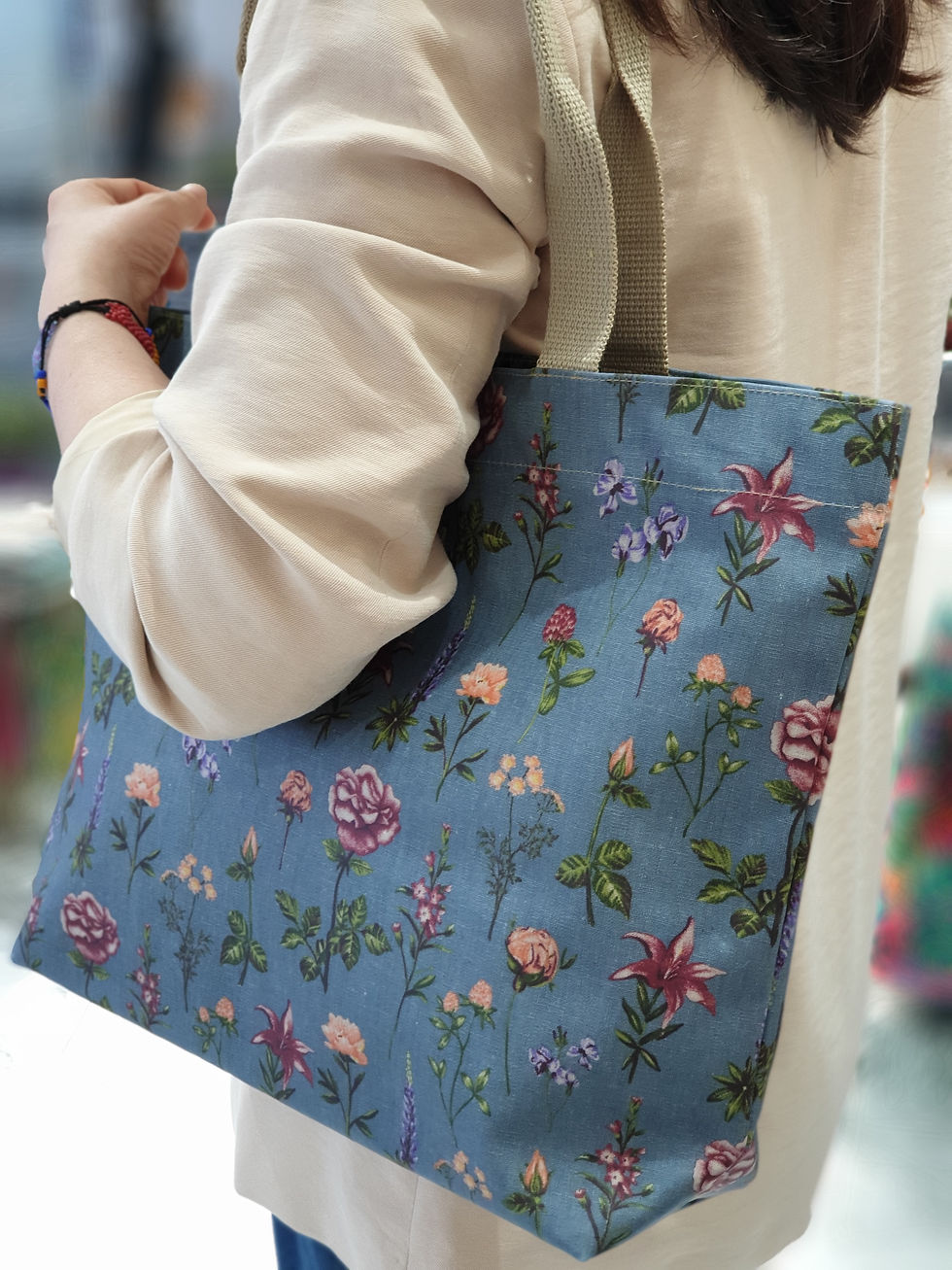 縮圖：Coated Cotton Tote Bag