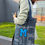 Imej kecil: Denim Hand Drawing Tote Bag