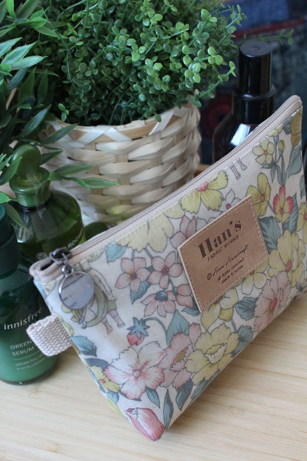 Thumbnail: Yellow Tulip | Coated Cotton Pouch