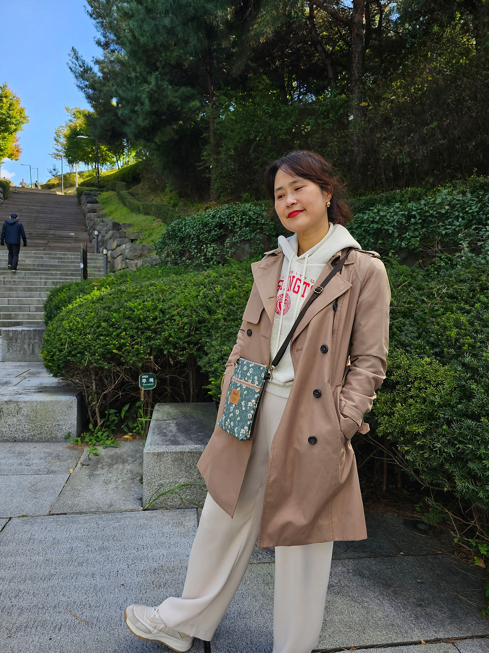 縮圖：Cross Body Bag | Green Flower